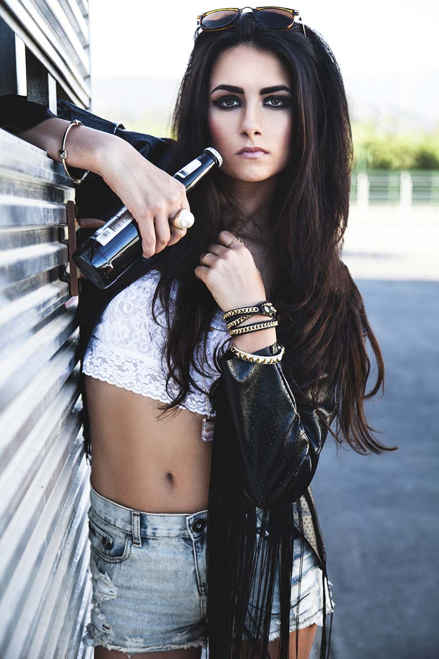 Sassy girls’s look of the day — catch her live in Yekaterinburg