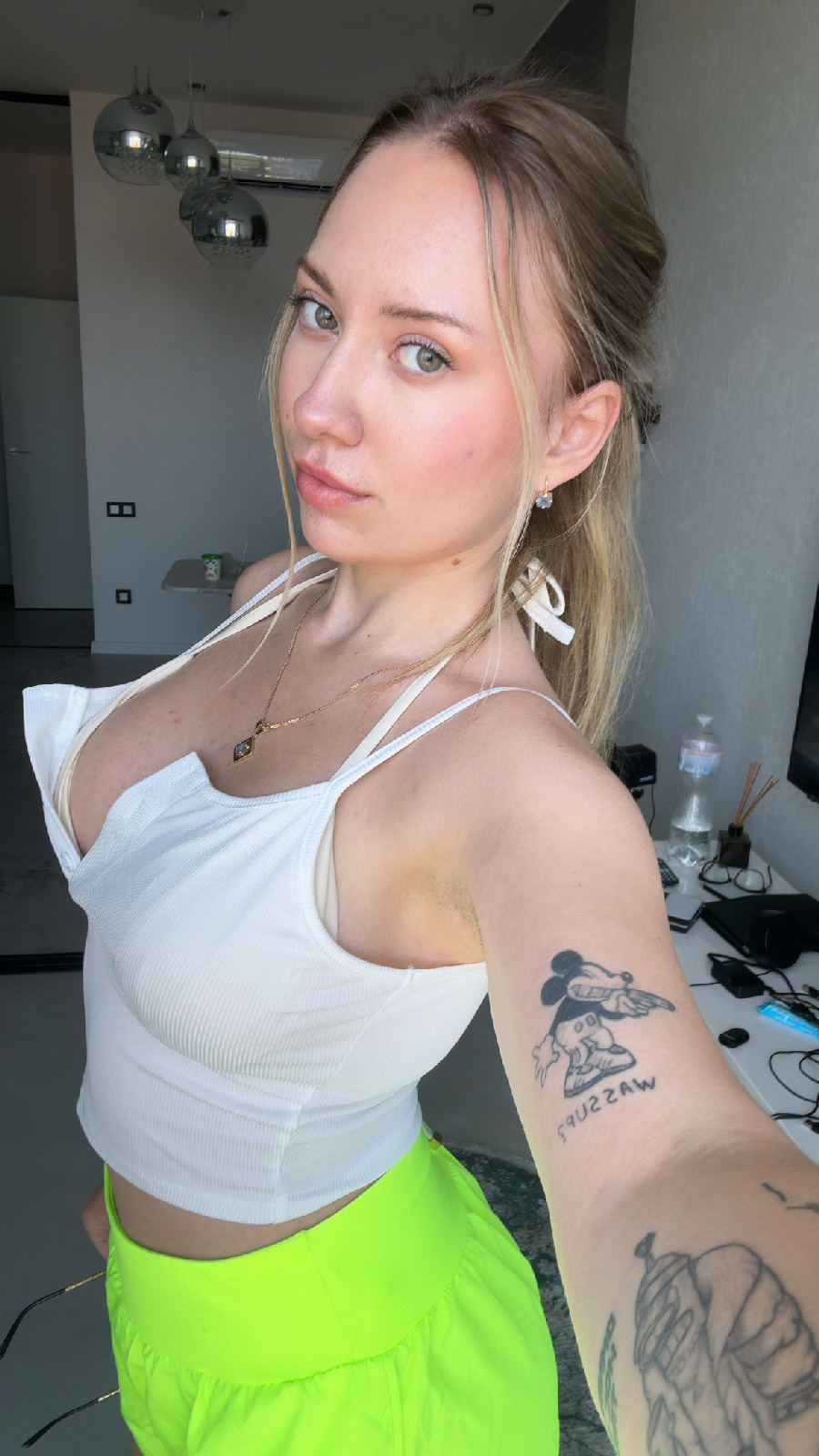 KateV in her underwear in Yekaterinburg