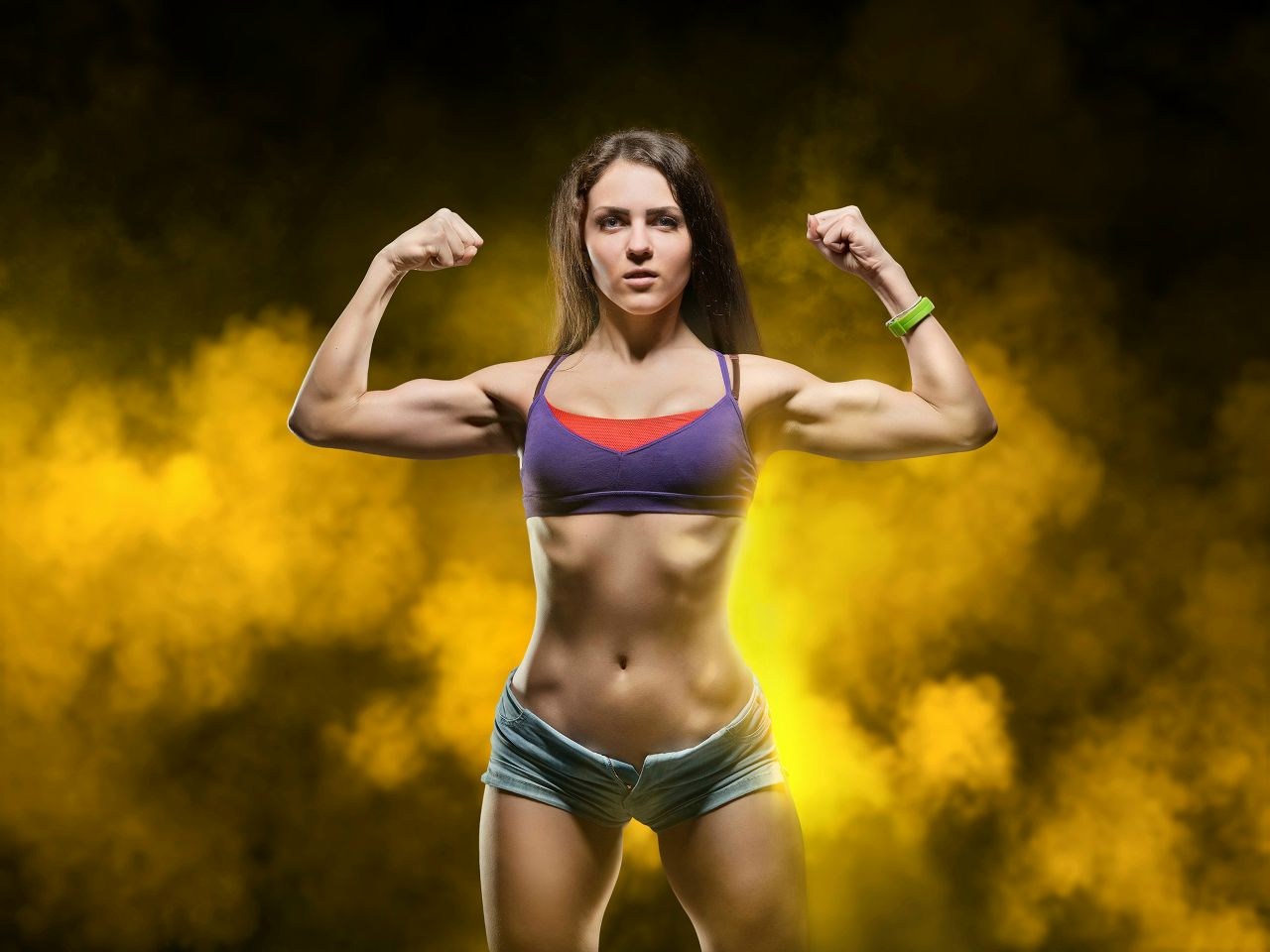 Athletic girls in Yekaterinburg